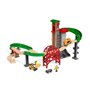 BRIO World Grand Circuit Plateforme Multimodale - Coffret 32 pieces - Circuit de train en bois - Ravensburger - Des 3 an