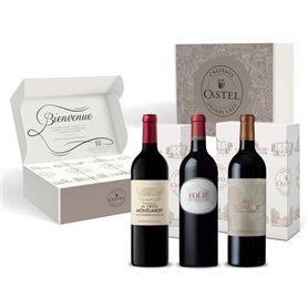 Coffret Passion Saint Emilion Grand Cru : Folie De Chauvin  Croix de Beauséjour - La Croix Montlabert