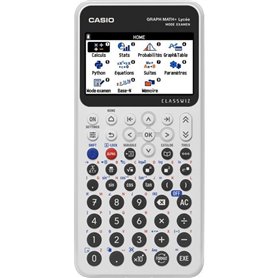 Calculatrice graphique Casio - Lycée - Math+ - Blanc