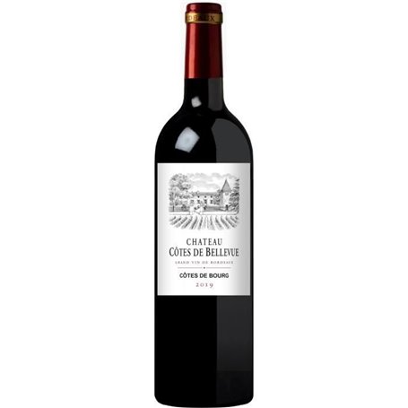 Château Côtes de Bellevue 2019 Côtes de Bourg - Vin rouge de Bordeaux