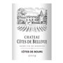 Château Côtes de Bellevue 2019 Côtes de Bourg - Vin rouge de Bordeaux