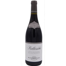 Maison Chapoutier Cuvée Belleruche 2022 Côtes-du-Rhône - Vin rouge de la Vallée du Rhône