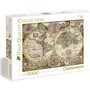 Clementoni - Puzzle Carte Antique - 3000 pieces - A partir de 10 ans - Fabriqué en Italie