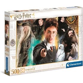 Puzzle - Clementoni - Harry Potter - 500 pieces - A partir de 12 ans