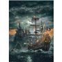 Clementoni - Puzzle - Le bateau pirate - 1500 pieces - Fabriqué en italie