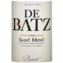 Château Plaimont De Batz 2019 Saint Mont - Vin rouge du Sud-Ouest