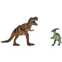 Dickie - Chasseur de dinosaures - Véhicule + Treuil + figurine articulée et 3 dinosaures - Sons et lumieres