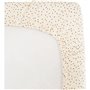 Drap housse lange - DOMIVA - 70x140 cm - Pois - Gaze de coton