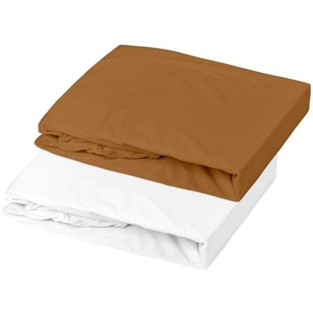 Alese polyuréthane + Drap housse - 70x140 cm - Caramel