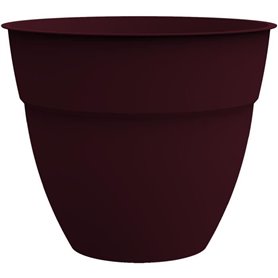 Pot de Fleur Rond Osaka EDA - Ø 50 cm - Volume 57 L - Rouge Bourgogne