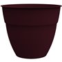 Pot de Fleur Rond Osaka EDA - Ø 50 cm - Volume 57 L - Rouge Bourgogne