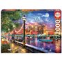 Puzzle 2000 pieces Londres au coucher du soleil - EDUCA