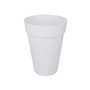 ELHO Loft Urban Pot de fleurs rond Haut 42 - Blanc - Ø 42 x H 56 cm - extérieur - 100% recyclé