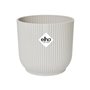 ELHO Vibes Fold Pot de fleurs rond Roues 35 - Blanc - Ø 35 x H 32 cm - intérieur - 100% recyclé