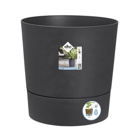 Elho Greensense Aqua Care Rond 43 - Gris - Ø 43 x H 43 cm - intérieurextérieur - 100% recyclé