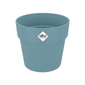 ELHO B.for Original Pot de fleurs rond Roues 35 - Bleu - Ø 35 x H 32 cm - intérieur - 100% recyclé