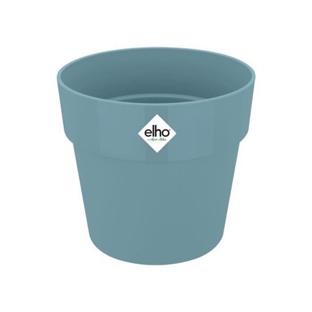 ELHO B.for Original Pot de fleurs rond Roues 35 - Bleu - Ø 35 x H 32 cm - intérieur - 100% recyclé