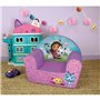 Fauteuil club enfant GABBY ET LA MAISON MAGIQUE - Fun House - Rose - L.52 x P.33 x H.42 cm