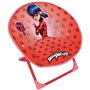 Fun house miraculous siege lune pliable ladybug pour enfant h.47 x l.54 x p.42 cm