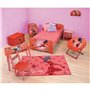 Fun house miraculous siege lune pliable ladybug pour enfant h.47 x l.54 x p.42 cm