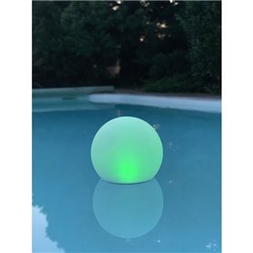 Boule solaire étanche multicolore 30cm avec télécommande - GALIX