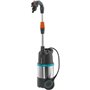 GARDENA Pompe pour collecteur d'eau de pluie 4700/2 inox 550W Débit 4700l/h & pression 2.5 bar Extension garantie 5 a