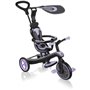 Tricycle évolutif EXPLORER 4 EN 1 - GLOBBER - Iris - Draisienne - de 10 mois a 5 ans - Montage sans outils