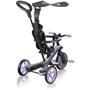 Tricycle évolutif EXPLORER 4 EN 1 - GLOBBER - Iris - Draisienne - de 10 mois a 5 ans - Montage sans outils