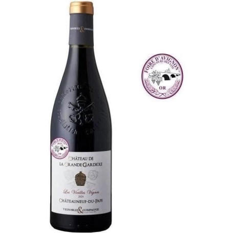 Château de la Grande Gardiole Cuvée Les Vieilles Vignes 2021 Châteauneuf-du-Pape - Vin rouge de la Vallée du Rhône