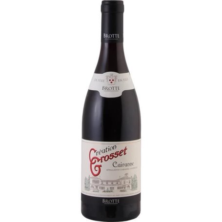 BROTTE Création Grosset 2020 Cairanne - Vin rouge de la Vallée du Rhône