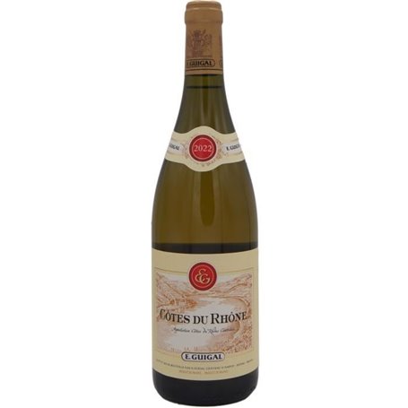 Domaine E. Guigal 2022 Côtes du Rhône - Vin blanc de la Vallée du Rhône