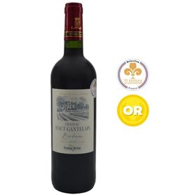 Château Haut Gantelais 2021 Bordeaux Supérieur - Vin rouge du Sud-Ouest