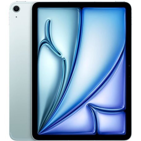 Apple - iPad Air (2024) - 11 - WiFi + Cellulaire - 256 Go - Bleu