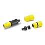 Set lance d'arrosage - KARCHER - Jaune - 2 formes de jets - aquastop