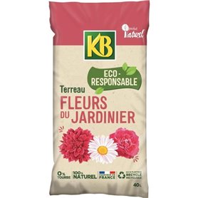 KB - Terreau pour fleurs du jardinier UAB 40L