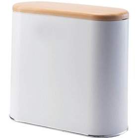 Poubelle de salle de bain étroite push - ALDO - KITCHEN MOVE - 10 L - Bois