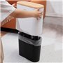 Poubelle de salle de bain étroite push - ALDO - KITCHEN MOVE - 10 L - Bois