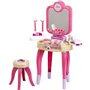 Jouet de beauté - KLEIN - Centre de beauté Barbie Happy Vibes - Complet avec de nombreux accessoires et lumiere.