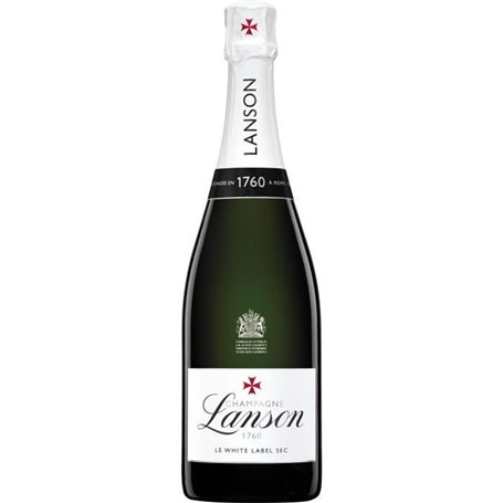 Champagne Lanson Le White Label Sec - 75 cl