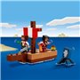 LEGO Minecraft 21259 Le Voyage du Bateau Pirate, Set de Construction et d'Exploration