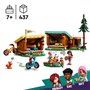 LEGO Friends 42624 Les cabanes chaleureuses de la base de loisirs - Set sur la nature