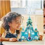 LEGO | Disney 43244 Le palais de glace d'Elsa, jouet de construction pour enfants et fans