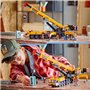 LEGO City 60409 La grue de chantier mobile jaune, set de construction cadeau pour enfants