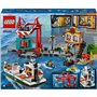 LEGO City 60422 Le port et le navire marchand, jouet de construction a partir de 8 ans