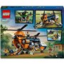 LEGO City 60437 L'hélicoptere de l'explorateur de la jungle au camp de base, des 8 ans
