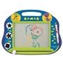 Lexibook - Ardoise Magique Dinosaures - Format A5 - Accessoires magnétiques - Stylet et tampons - Dés 3ans