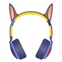 Casque lum. pliable Bluetooth et filaire avec un design 3D des oreilles de Chase de La Pat' Patroulle avec limitation du volume