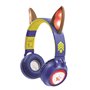 Casque lum. pliable Bluetooth et filaire avec un design 3D des oreilles de Chase de La Pat' Patroulle avec limitation du