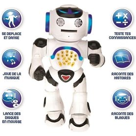 Robot interactif Lexibook Powerman POWERMAN - Mon Premier Robot Ludo-Éducatif (Français)