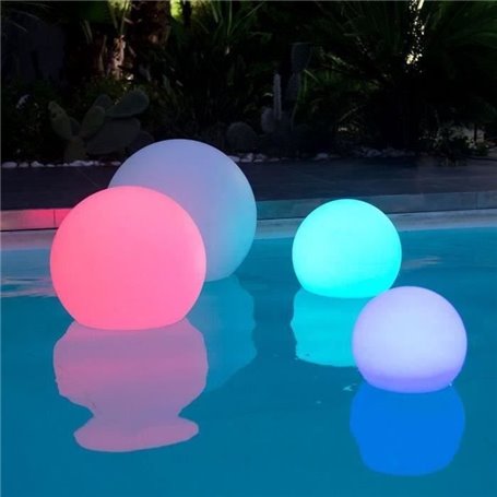 LUMISKY Sphere Led sans fil télécommandable 30 cm - Multicolore